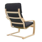 Chaise d'appoint en bois courbé sous licence officielle des Yankees de New York