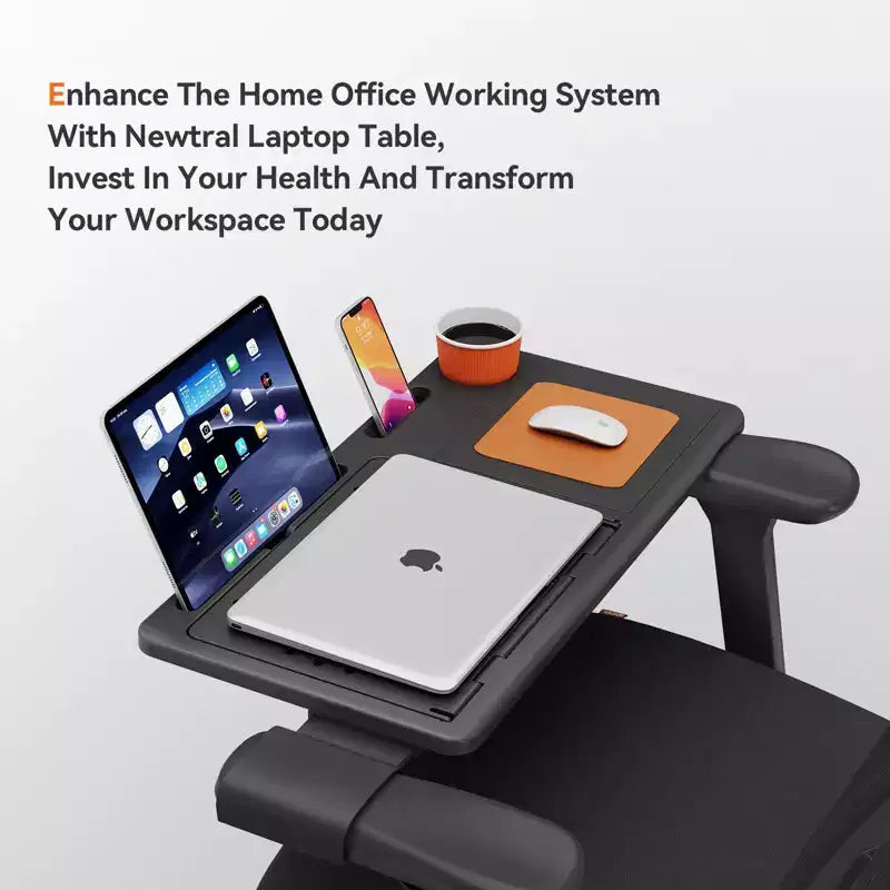 Ergonomic Desk Chair with Fully Adaptive Lumbar Support, 3D Flip-Up Armrests, Mesh Back, 300 lbs