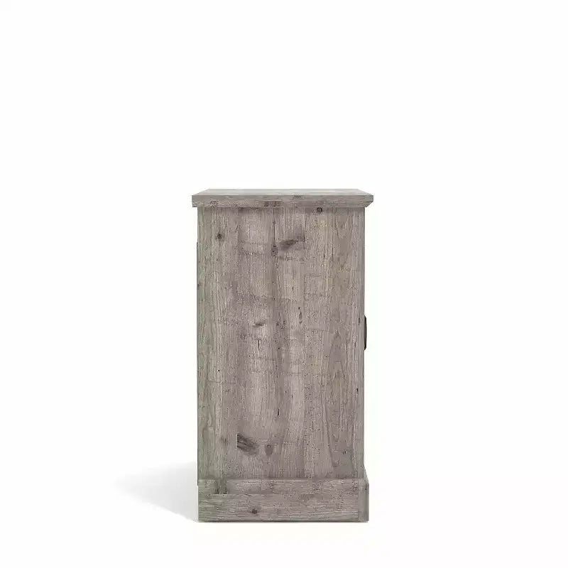 2-Door Accent Cabinet with Adjustable Shelf, Mexican Grey