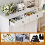 Armoire de poubelle basculante de 75 litres, double bac avec tiroir caché, anti-chien, désodorisante