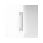 Armoire de rangement haute avec 2 portes et 4 étagères réglables, 180 cm H x 61 cm l x 30,5 cm P, autoportante pour garage, buanderie et espace utilitaire