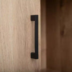 Armoire de rangement haute avec 2 portes et 4 étagères réglables, 180 cm H x 61 cm l x 30,5 cm P, autoportante pour garage, buanderie et espace utilitaire