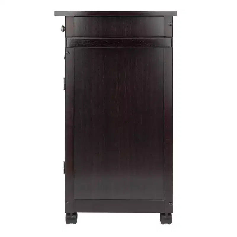 Savannah Kitchen Cart Wood/Coffee