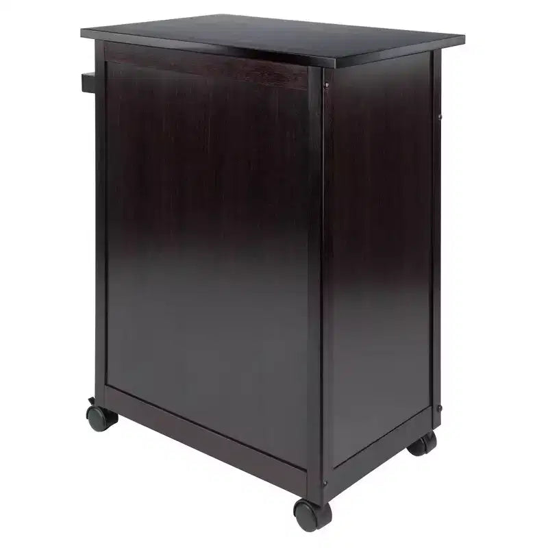 Savannah Kitchen Cart Wood/Coffee