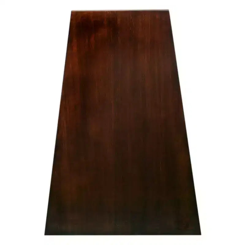 Solid Wood Recliner Wedge End Table, Chocolate Cherry Finish