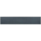 Console d'entrée rustique avec 4 tiroirs et étagère inférieure, 152 cm de large, pin et MDF