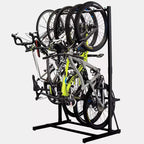 Teal Triangle Freestanding G-Bike | Holds 5 Bikes