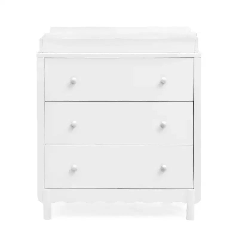 3 Drawer Dresser with Changing Top