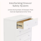 Commode à 3 tiroirs avec plan à langer