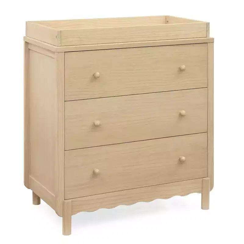 3 Drawer Dresser with Changing Top