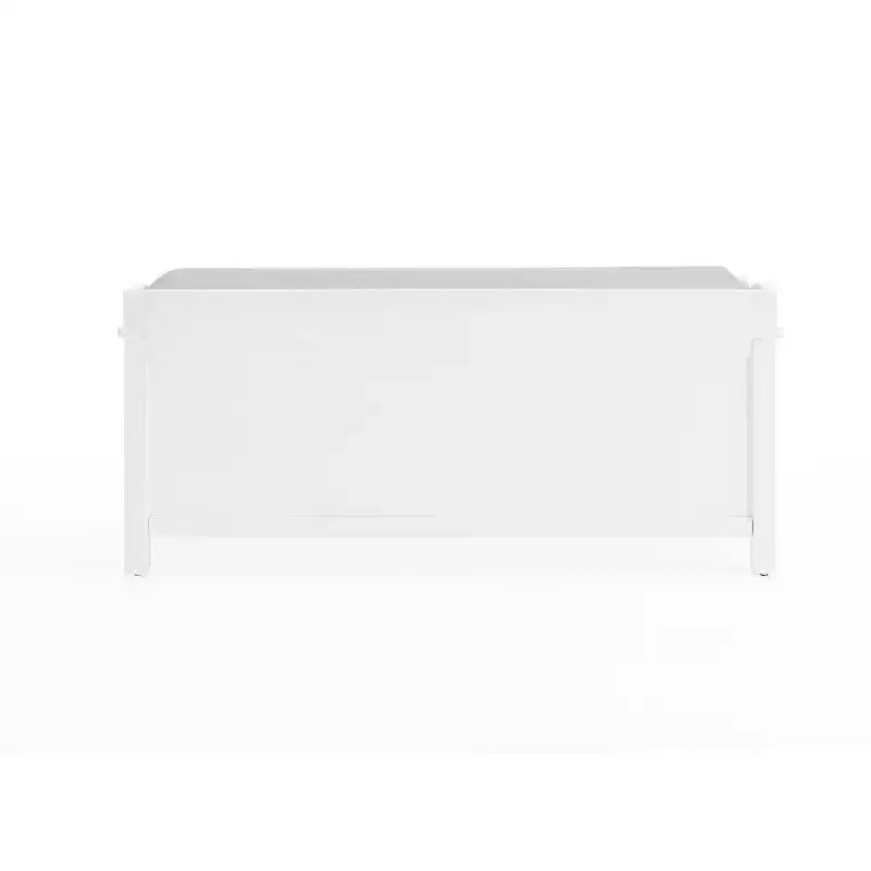 45" Middlebury Wood Storage Bench with Removable Cushion